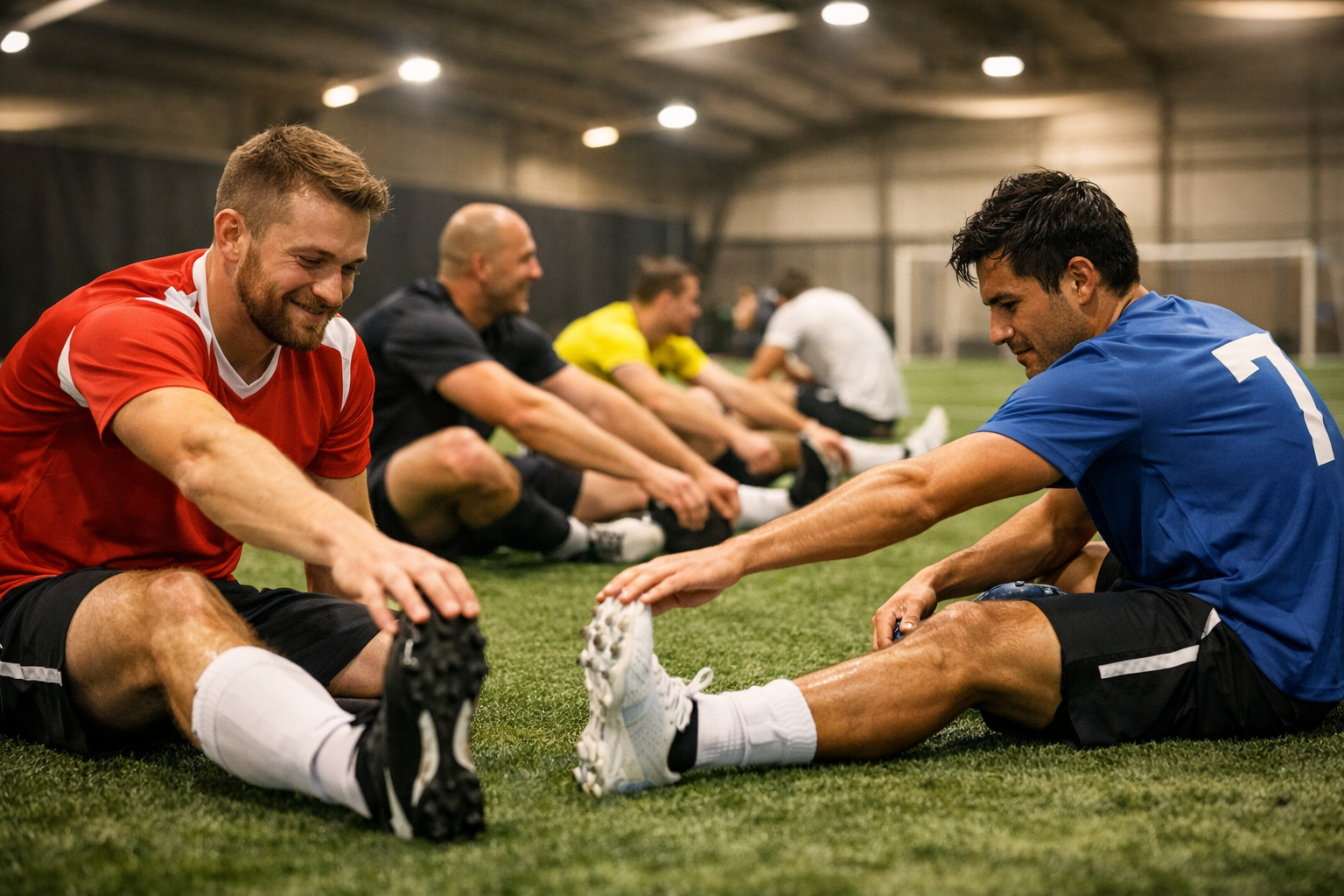 Mac sonrasi soguma ve esneme