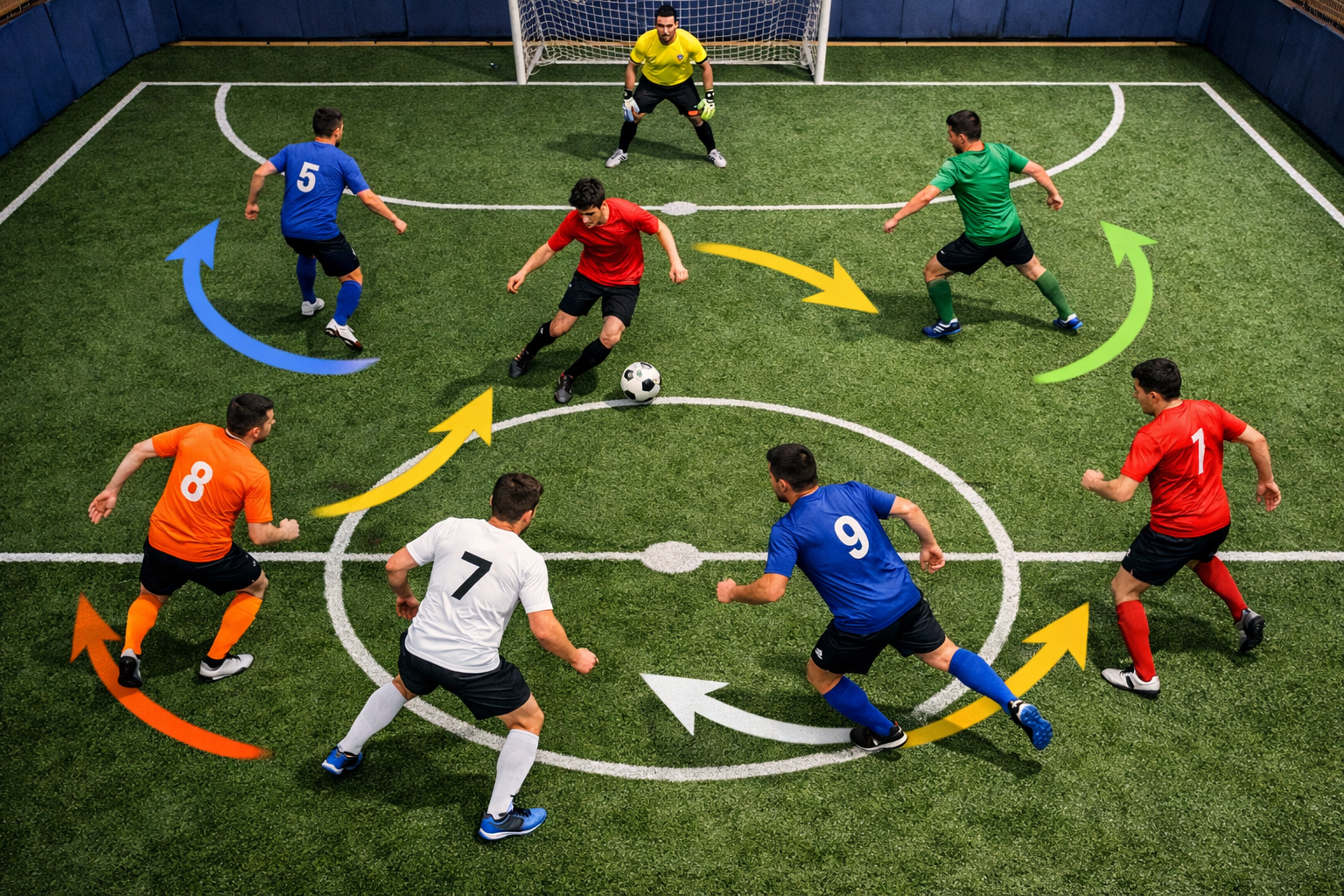 Hali sahada pozisyon rotasyonu